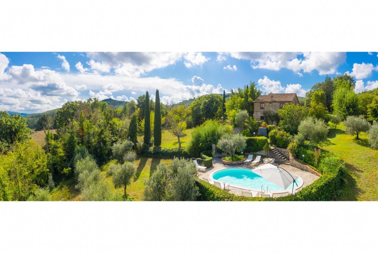 Villa Caporlese Terni Buitenkant foto