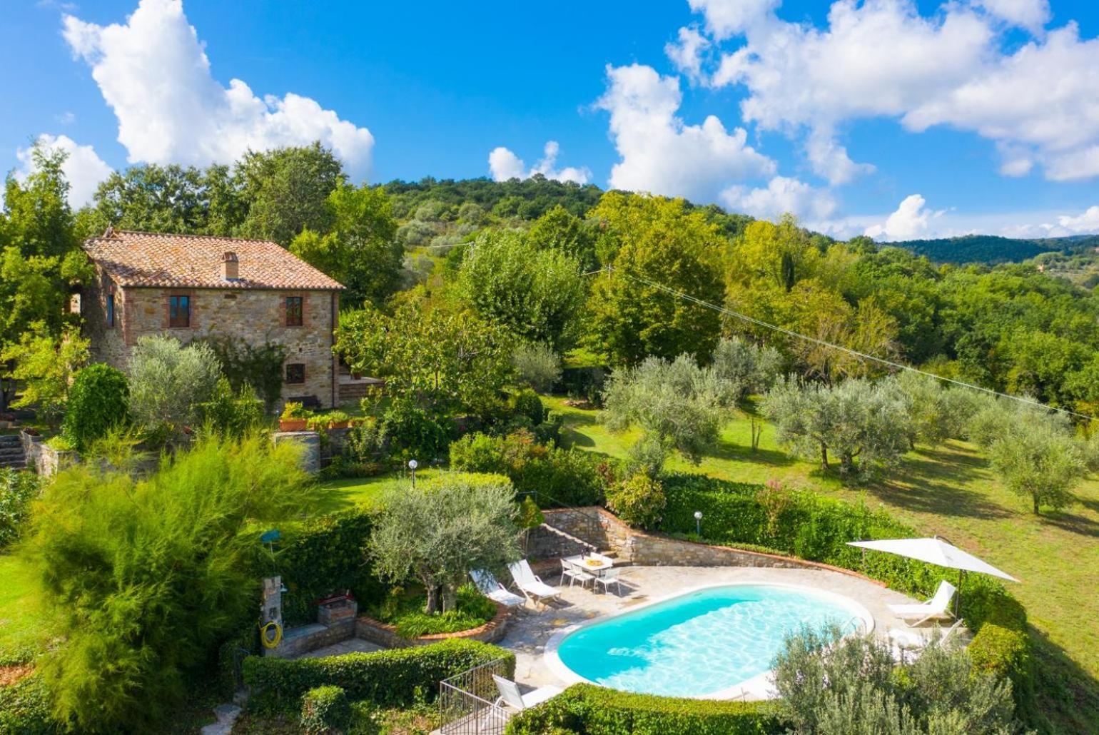 Villa Caporlese Terni Buitenkant foto