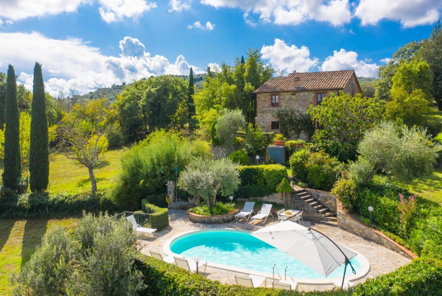 Villa Caporlese Terni Buitenkant foto